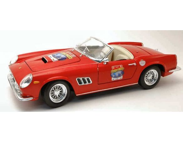 Hot Wheels L2948 FERRARI 250 GT CALIFORNIA RED 1:18 Auto Stradali