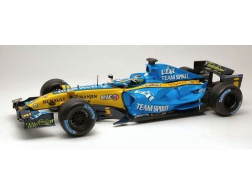 Hot Wheels J2983 RENAULT G.FISICHELLA 2006 1:18 Modellino