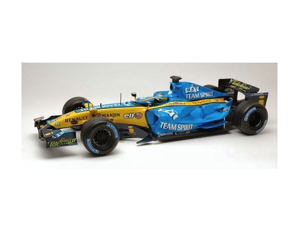 Hot Wheels J2983 RENAULT G.FISICHELLA 2006 1:18 Modellino