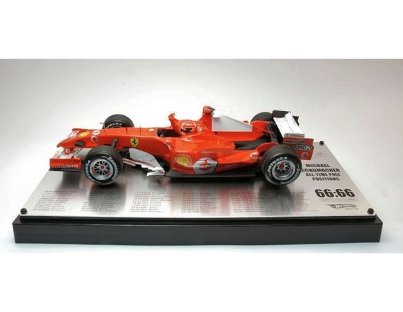 Hot Wheels J2989 FERRARI M.SCHUMACHER 2006 1:18 Formula 1