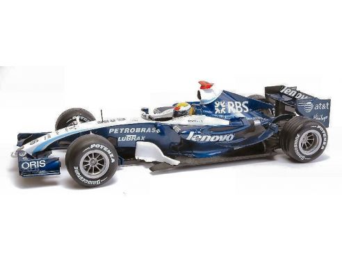 Hot Wheels K6636 WILLIAMS N.ROSBERG 2007 1:18 Modellino