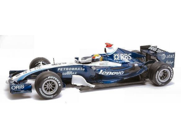 Hot Wheels K6636 WILLIAMS N.ROSBERG 2007 1:18 Modellino