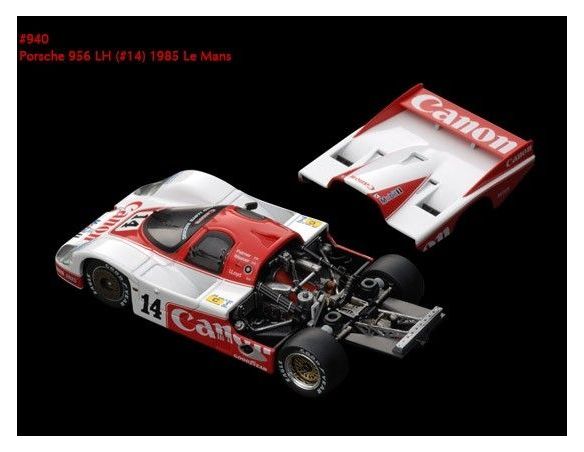 Hpi Racing HPI0940 PORSCHE 956 LH N.14 LM 1985 1:43 Modellino