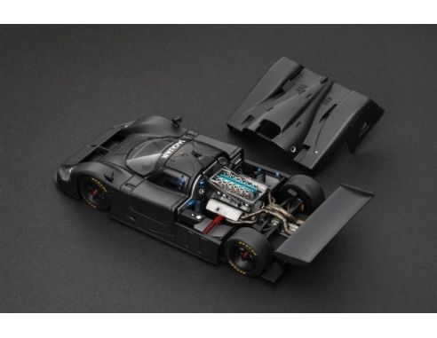 Hpi Racing HPI0996 JAGUAR XJR 9 PLAIN COLOR BLACK 1:43 Modellino