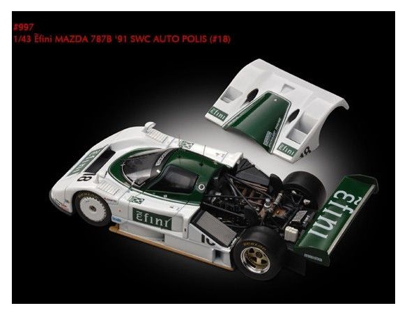 Hpi Racing HPI0997 MAZDA 787 B N.18 AUTOPOLIS'91 1:43 Modellino