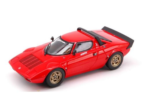 Hpi Racing HPI8043 LANCIA STRATOS HF 1974 RED  1:43 Modellino