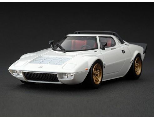 Hpi Racing HPI8068 LANCIA STRATOS HF 1974 WHITE 1:43 Modellino