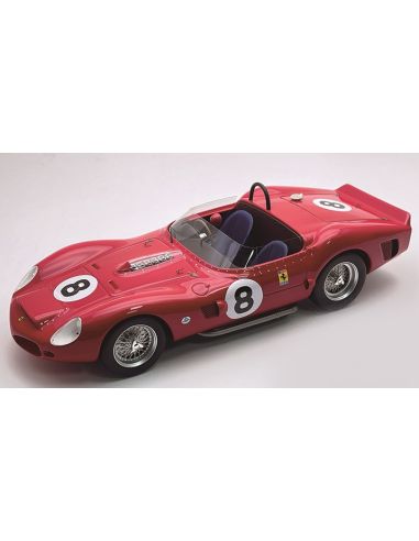 TECNOMODEL TMD18232C FERRARI 330 TRI-LM N.8 WINN.BRIDGEHAMPTON 400 KMS 1962 P.RODRIGUEZ 1:18 Modellino