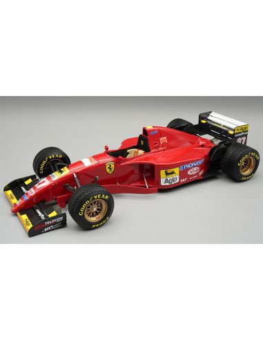 TECNOMODEL TMD18388A FERRARI 412T2 N.27 JAPAN GP 1995 RAIN TYRES J.ALESI 1:18 Modellino