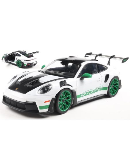 SOLIDO SL1812107 PORSCHE 911 GT3 RS - TRIBUTETO CARRERA RS PACKAGE WHITE2024 1:18 Modellino