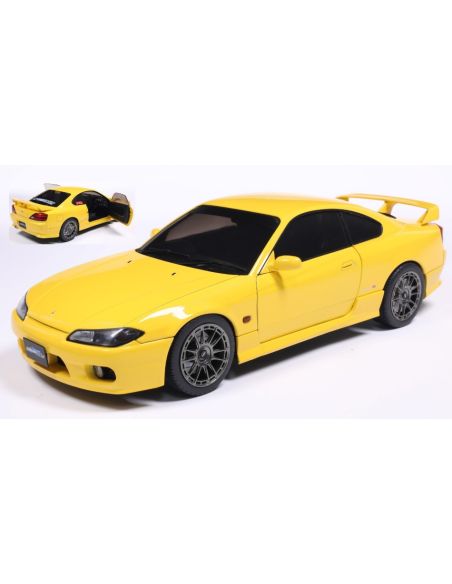 SOLIDO SL1812206 NISSAN SILVIA S15 SPEC-RAERO LIGHTNING YELLOW 1999 1:18 Modellino