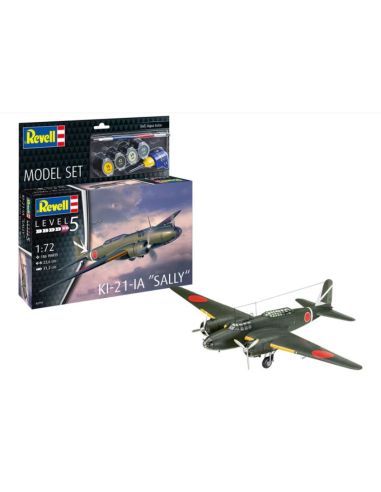 REVELL RV63797 KI-21-IA SALLY MODEL SET KIT 1:72 Modellino