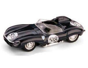 Brumm BM0146 JAGUAR D TYPE N.518 RETIRED (LOOS PETROL TANK) MM 1957 R.FLOCKHART 1:43 Modellino