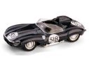 Brumm BM0146 JAGUAR D TYPE N.518 RETIRED (LOOS PETROL TANK) MM 1957 R.FLOCKHART 1:43 Modellino