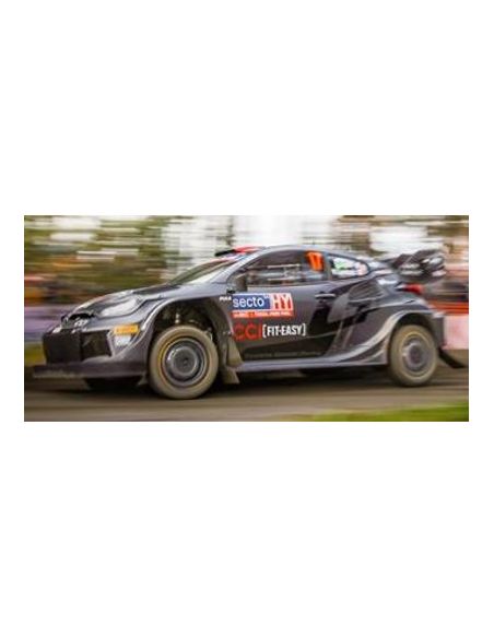 SPARK MODEL S6877 TOYOTA GR YARIS N.17 WINNER FINLAND RALLY 2024 S.OGIER-V.LANDAIS 1:43 Modellino