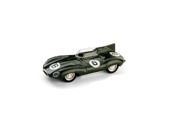 Brumm BM0147 JAGUAR D TYPE N.6 WINNER LE MANS 1955 HAWTORN-BUEB 1:43 Modellino