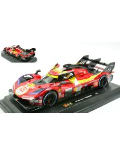 BBURAGO BU26316 FERRARI 499P N.50 LE MANS 2025 FUOCO-NIELSEN-MOLINA  1:24 Modellino
