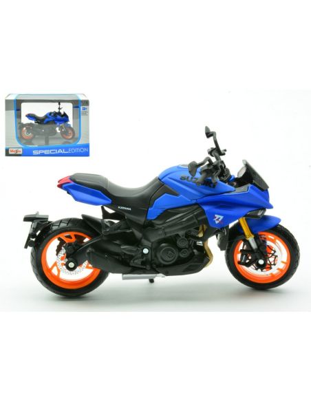 MAISTO MI24907 SUZUKI KATANA 2024 BLUE 1:18 Modellino