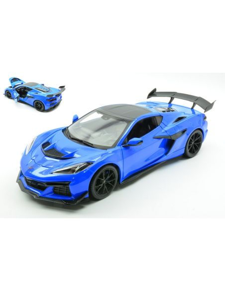 MAISTO MI31475B CHEVROLET CORVETTE ZR1 2025 BLUE 1:18 Modellino