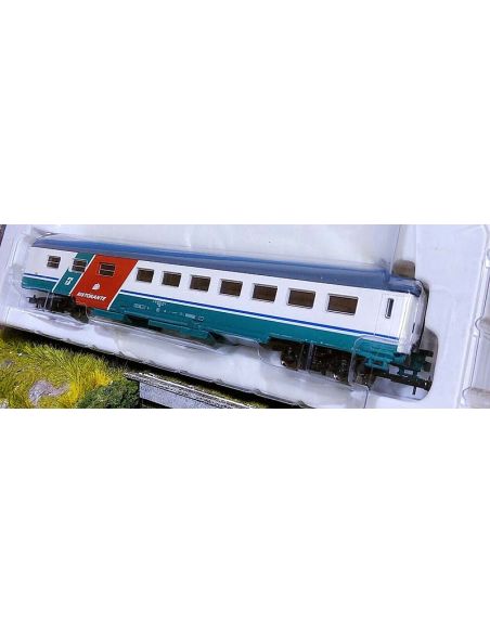 Lima HL4031 Carrozza Ristorante Delle FS in livrea XMPR H0 1:87 treno Modellino
