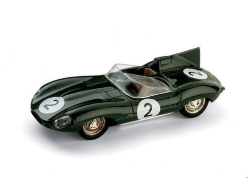 Brumm R150B JAGUAR D-TYPE LE MANS '56 n.2 1/43 Modellino
