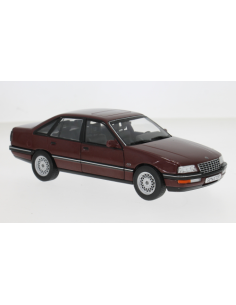 WHITEBOX WB124273 OPEL SENATOR B 1987 DARK RED 1:24 Modellino