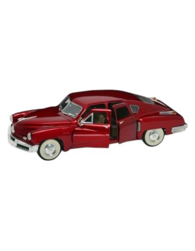 Yat Ming YM92268 TUCKER TORPEDO 1948 RED METALLIC 1:18 Modellino