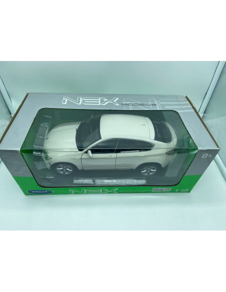 Welly WE2507 BMW X 6 2008 WHITE 1:18 Modellino Damaged Box