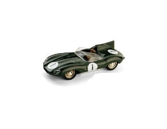 Brumm BM0150 JAGUAR D TYPE N.1 6th LE MANS 1956 HAWTHORN-IVOR BUEB 1:43 Modellino