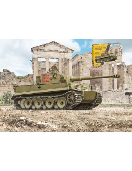 ITALERI IT6767 Pz. Kpfw. VI Tiger I Ausf. E (tp) Early Production KIT 1:35 Modellino