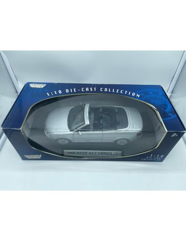 Cararama Motorama MTM73148SL AUDI A4 CABRIOLET 2000 SILVER 1:18 Modellino