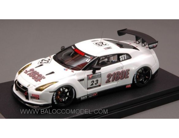 Hpi Racing HPI8492 NISSAN NISMO GT-R N.23 S.TEC'10 1:43 Modellino