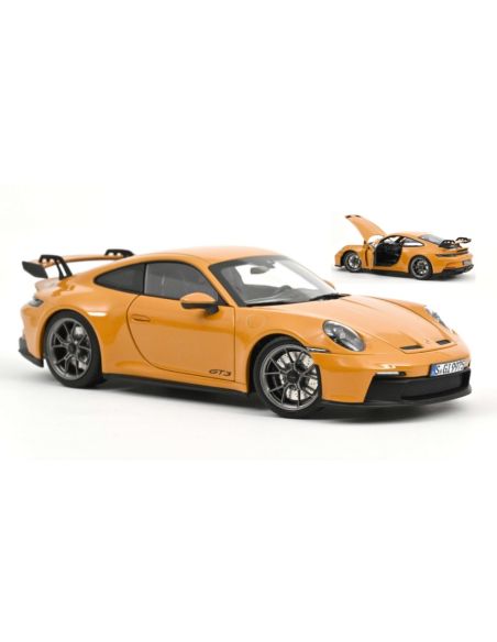 NOREV NV187387 PORSCHE 911 GT3 2021 YELLOW 1:18 Modellino