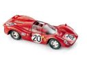 Brumm BM0160 FERRARI 330 P 4 SPIDER N.20 34th LM 1967 AMON-VACCARELLA 1:43 Modellino