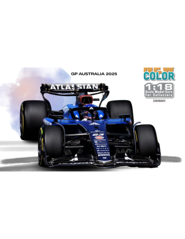 SOLIDO SL1818801 WILLIAMS FW47 N.23 GP AUSTRALIA 2025 A.ALBON 1:18 Modellino