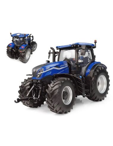 UNIVERSAL HOBBIES UH6810 TRATTORE NEW HOLLAND T7.210 DYNAMIC BLUE 1:32 Modellino