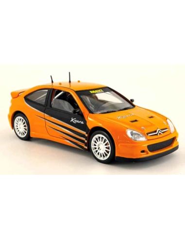 Solido 118360 CITROEN 2 CV SPOT 1976 white/orange 1/18                                         Modellino - Car Models
