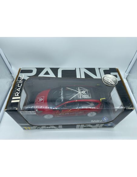 Solido 118360 CITROEN 2 CV SPOT 1976 white/orange 1/18                                         Modellino - Car Models