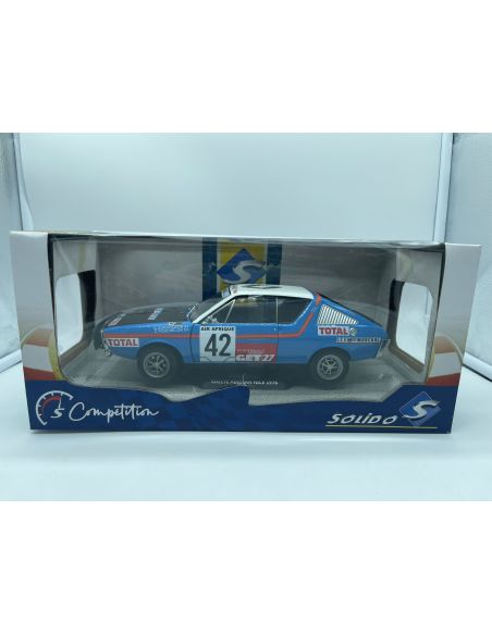 SOLIDO SL1803706 RENAULT R17 MK1 N.42 RALLY ABIDJAN NICE 1976 POUCHELON/DORANGEON 1:18 Modellino