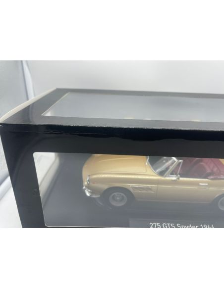 copy of KK SCALE KKDC180248 FERRARI 275 GTS PININFARINA SPYDER 1964 GOLD METALLIC 1:18 Modellino