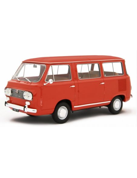 LAUDO RACING LM215D FIAT 850 FAMILIARE 1965 RED 1:18 Modellino