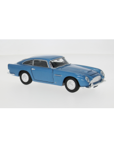 WELLY WE24101MB ASTON MARTIN DB5 1964 BLUE 1:24 Modellino