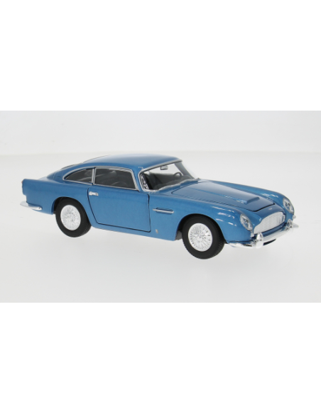 WELLY WE24101MB ASTON MARTIN DB5 1964 BLUE 1:24 Modellino