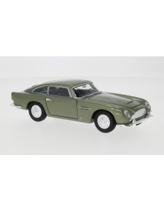 WELLY WE24101MLG ASTON MARTIN DB5 1964 OLIVE GREEN 1:24 Modellino
