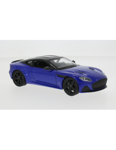 WELLY WE24131MB ASTON MARTIN DBS BLUE 1:24 Modellino