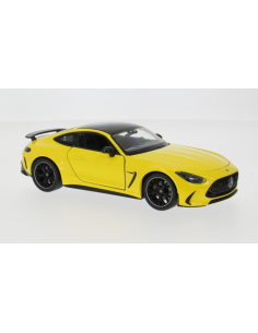 WELLY WE24132Y MERCEDES AMG GT YELLOW 1:24 Modellino