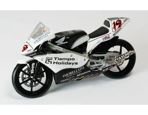 Ixo Model BIXJ0015 HONDA 125 N.19 A.BAUTISTA 2005 1:24 Moto