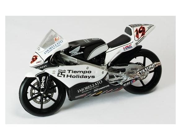 Ixo Model BIXJ0015 HONDA 125 N.19 A.BAUTISTA 2005 1:24 Moto