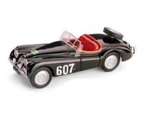 Brumm BM0164 JAGUAR XK 120 SPIDER N.607 RALLY ALPI 1953 1:43 Modellino