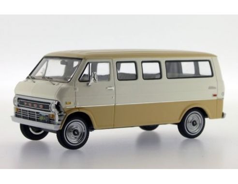 PremiumX PRD136 FORD ECONOLINE 1971 2 TONES CREAM 1:43 Modellino